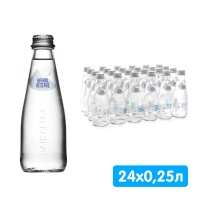 Вода Байкал Резерв / Baikal Reserve 0.25 литра, газ, стекло, 24 шт. в уп.