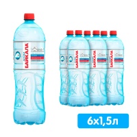 Вода Волна Байкала 1.5 литра, без газа, пэт, 6 шт. в уп.
