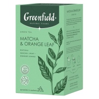 ��� Greenfield / �������� � ����� � �������� ��������� Matcha & Orange Leaf 20 ���