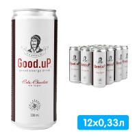 �������������� ������� Good.uP Cola.Chocolate 0.33 �����, �/�, 12 ��. � ��.