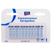 Батарейки Aro тип ААА LR03 12 шт. в уп.