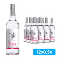 Вода Jevea Crystalnaya / Живея Кристальная 0.5 литра, без газа, стекло, 12 шт. в уп.