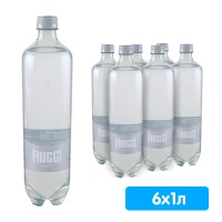 Вода Фьюджи / Fiuggi Naturale 1 литр, без газа, пэт, 6 шт. в уп.