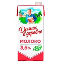 Молоко Домик в деревне 3,5% БЗМЖ 0,95 литра
