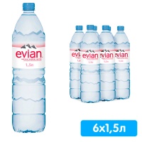 ���� Evian 1.5 �����, ��� ����, ���, 6 ��. � ��.