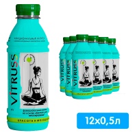 Напиток Витрусс / Vitruss Яблоко 0.5 литра, без газа, пэт, 12 шт. в уп.