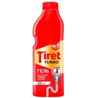 Гель для удаления засоров Tiret Turbo 1 л
