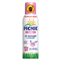 Аэрозоль Picnic Baby от клещей и комаров 125 мл 