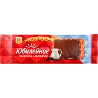 Печенье Юбилейное молочное глазированное 116 гр