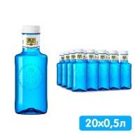 Вода Solan de Cabras 0.5 литра, без газа, пэт, 20 шт. в уп.