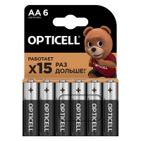 Батарейки Opticell Professional AA 6 шт. в уп.