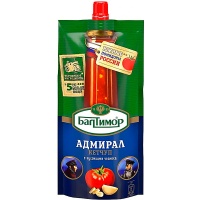 Кетчуп Балтимор Адмирал с кусочками чеснока 260 гр