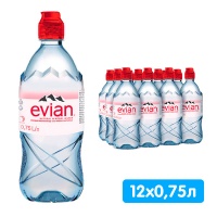 ���� Evian 0.75 �����, �����, ��� ����, ���, 12 ��. � ��.