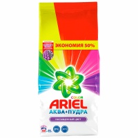 Стиральный порошок ARIEL Color Аква Пудра автомат 15 кг
