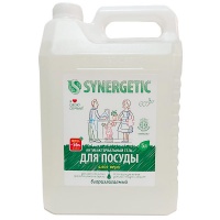 Средство для мытья посуды SYNERGETIC алое вера биоразлагаемое 5 литров