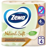 ��������� ������ Zewa Natural Soft 4 ���� (4 ��)