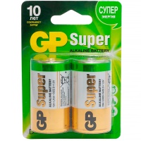 Батарейки GP Super D 2 шт. в уп.