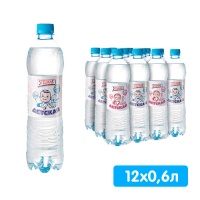 Вода Стэлмас / Stelmas детская 0+, 0.6 литра, без газа, пэт, 12 шт. в уп.