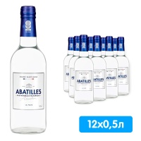 Вода Абатий / Abatilles 0.5 литра, без газа, стекло, 12 шт. в уп.