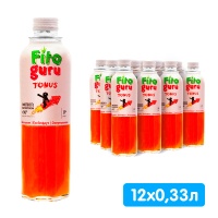 Сокосодержащий напиток Фитогуру / Fitoguru грейпфрут, апельсин 0.33 литра, стекло, 12 шт. в уп.