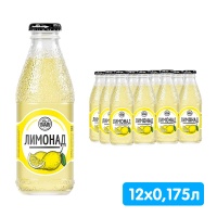 Лимонад Star Bar 0.175 литра, газ, стекло, 12 шт. в уп.
