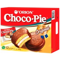 Пирожное Choco Pie Orion Original 30 гр х 12 шт, 360 гр