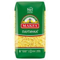 Вермишель Makfa паутинка 450 гр