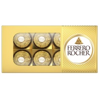 Конфеты Ferrero Rocher хрустящие из молочного шоколада 75 гр