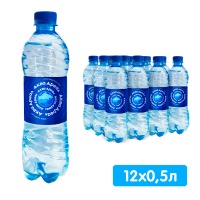 Вода Аква Ареал 0.5 литра, без газа, пэт, 12 шт. в уп.