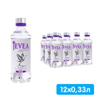 Вода Jevea Crystalnaya / Живея Кристальная 0.33 литра, газ, пэт, 12 шт. в уп.