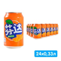 Fanta / ����� ������ 0,33 �����, ���, �/�, 24 ��. � ��.