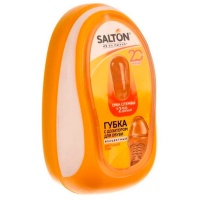 Губка для гладкой кожи SALTON с дозатором бесцветная