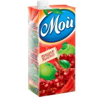 Нектар Мой Вишня-яблоко 0.95 литра