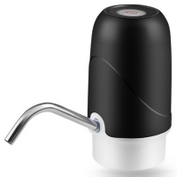 Помпа Miopaq Классика на аккумуляторе от USB черная с белым для 19л бутылей