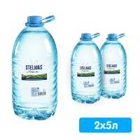 Вода Стэлмас / Stelmas детская 3+, 5 литров, 2 шт. в уп.