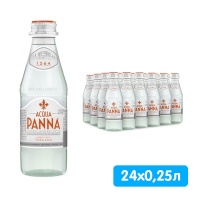 ���� Acqua Panna 0.25 �����, ��� ����, ������, 24 ��. � ��.