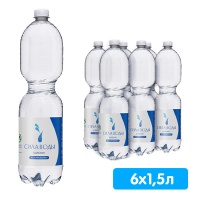 Вода Сила воды Карелия 1.5 литра, без газа, пэт, 6 шт. в уп.