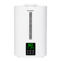 Увлажнитель воздуха Greendex Pure White 6 литров белый