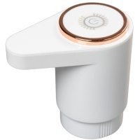 Помпа Aqviol Z02 электрическая на аккумуляторе с USB-адаптером для 19л бутылей, белая