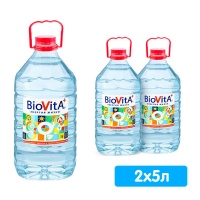Вода Биовита / BioVita детская 3+, 5 литров, 2 шт. в уп.