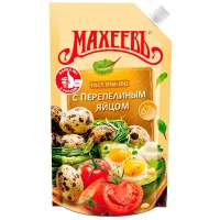 Майонез Махеевъ с перепелиным яйцом 380 гр