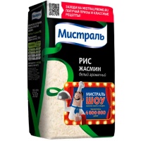 Рис Мистраль Жасмин белый ароматный 500 гр