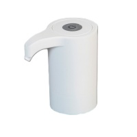 Помпа Aqviol 03 на аккумуляторе с USB-адаптером для 19л бутылей, белая