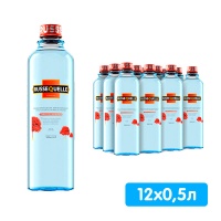 Вода РуссеКвелле / RusseQuelle 0.5 литра, газ, стекло, 12 шт. в уп.