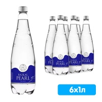 Природная вода Baikal Pearl / Жемчужина Байкала 1 литр, без газа, пэт, 6 шт. в уп.
