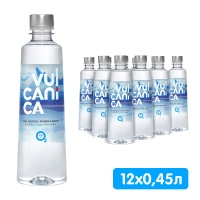 Вода Vulcanica 0.45 литра, без газа, пэт, 12 шт. в уп.