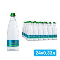 Вода Сан Бернардо / San Bernardo 0.33 литра, без газа, стекло, 24 шт. в уп.