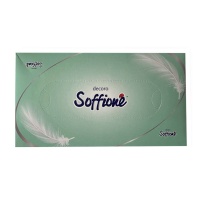 Салфетки косметические Soffi Pro 2х-слойные 100 шт. в уп.
