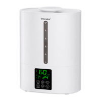 Увлажнитель воздуха Greendex Pure White 6 литров белый