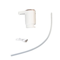 Помпа Aqviol Z02 электрическая на аккумуляторе с USB-адаптером для 19л бутылей, белая